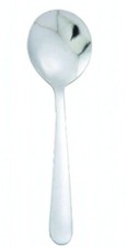 1 Dozen Windsor 18/0 Stainless Steel Bouillon Medium Weight Spoons, Free Shippin