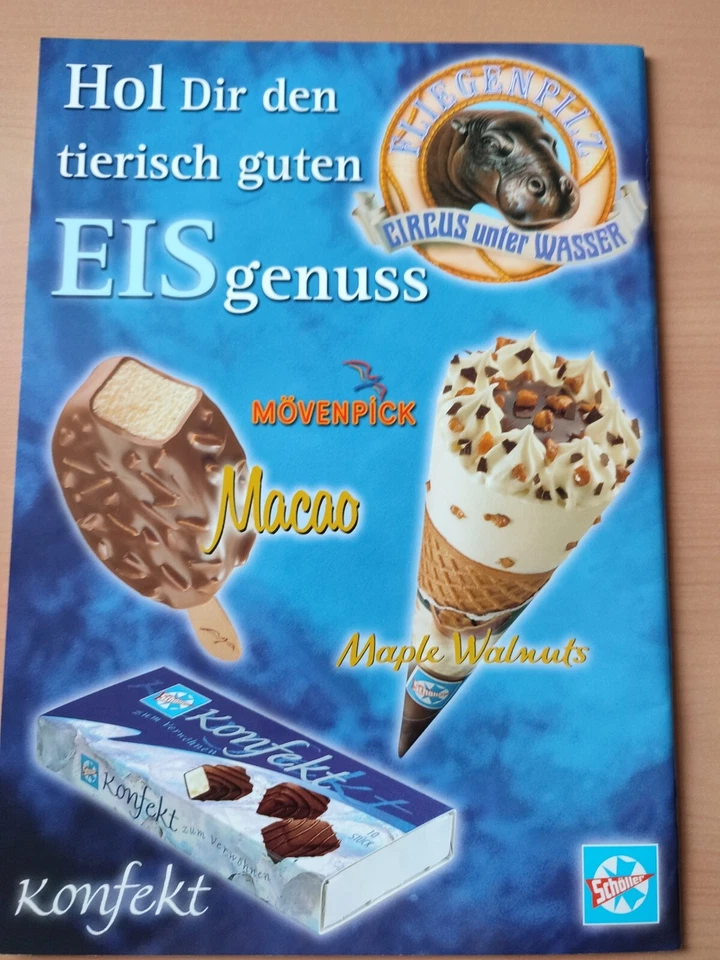 Vintage der große Zirkus unter Wasser 20 Jahre Top-Zustand ❗ Programmheft  - Bild 3 von 4