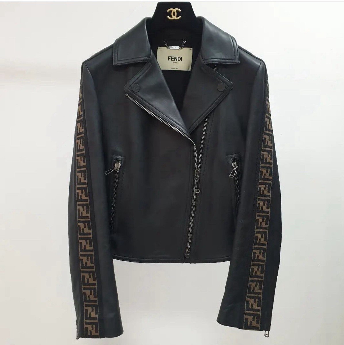 Fendi Leather Biker Jacket Sz.S | eBay Fendi Leather Biker Jacket Sz.S | eBay