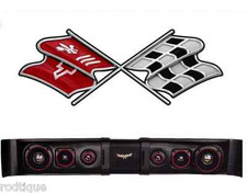 1963-1982 Corvette Custom Fit 6 Speakers For Stereo Radios 1963-1982 Corvette Custom Fit 6 Speakers For Stereo Radios