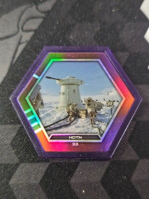 HOTH Star Wars Topps Galactic Connexions Purple Border Foil #33