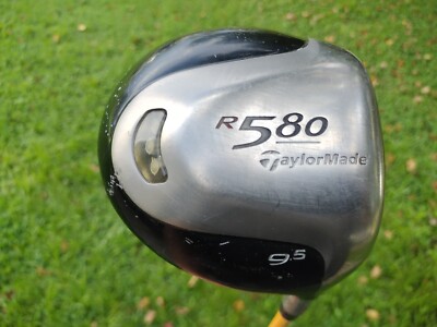 TaylorMade R580 Titanium Driver 9.5° Graphite Stiff Right Golf