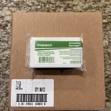 IMPACT PRODUCTS 7150 Amazing White/Yellow 4.5"x2.75"x1.5" Sponge W/ Magic Eraser