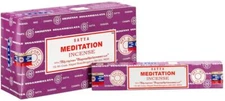 Satya Incense Sticks Meditation Incense Sticks 12 x 15 grams 180Grams