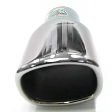 Auspuffblende Endrohr Edelstahl Universal Rund Für Volvo 460 850 940 960 S40 S60