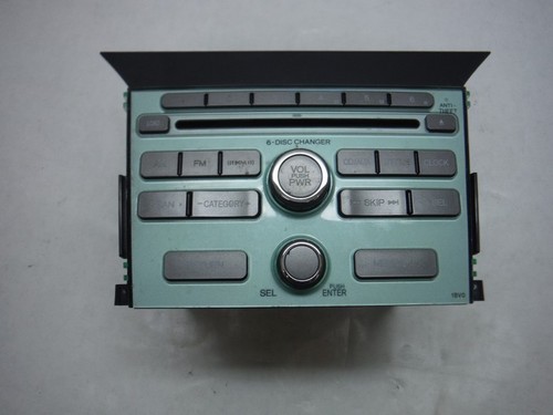 2009-2011 HONDA PILOT AM FM RADIO 6 DISC CD PLAYER OEM 39100-SZA-A200 - 第 1/10 張圖片
