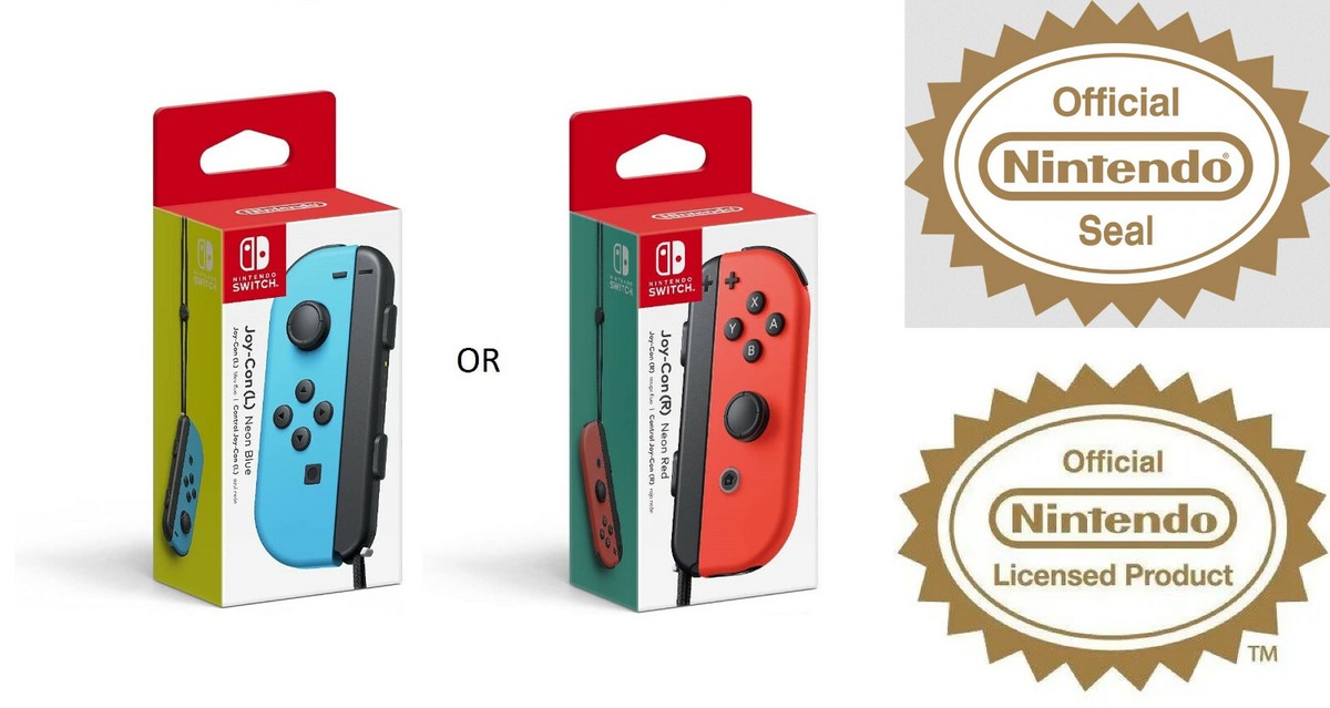 OFFICIAL Nintendo Switch *GENUINE* Joy-Con Wireless OFFICIAL Nintendo Switch *GENUINE* Joy-Con Wireless