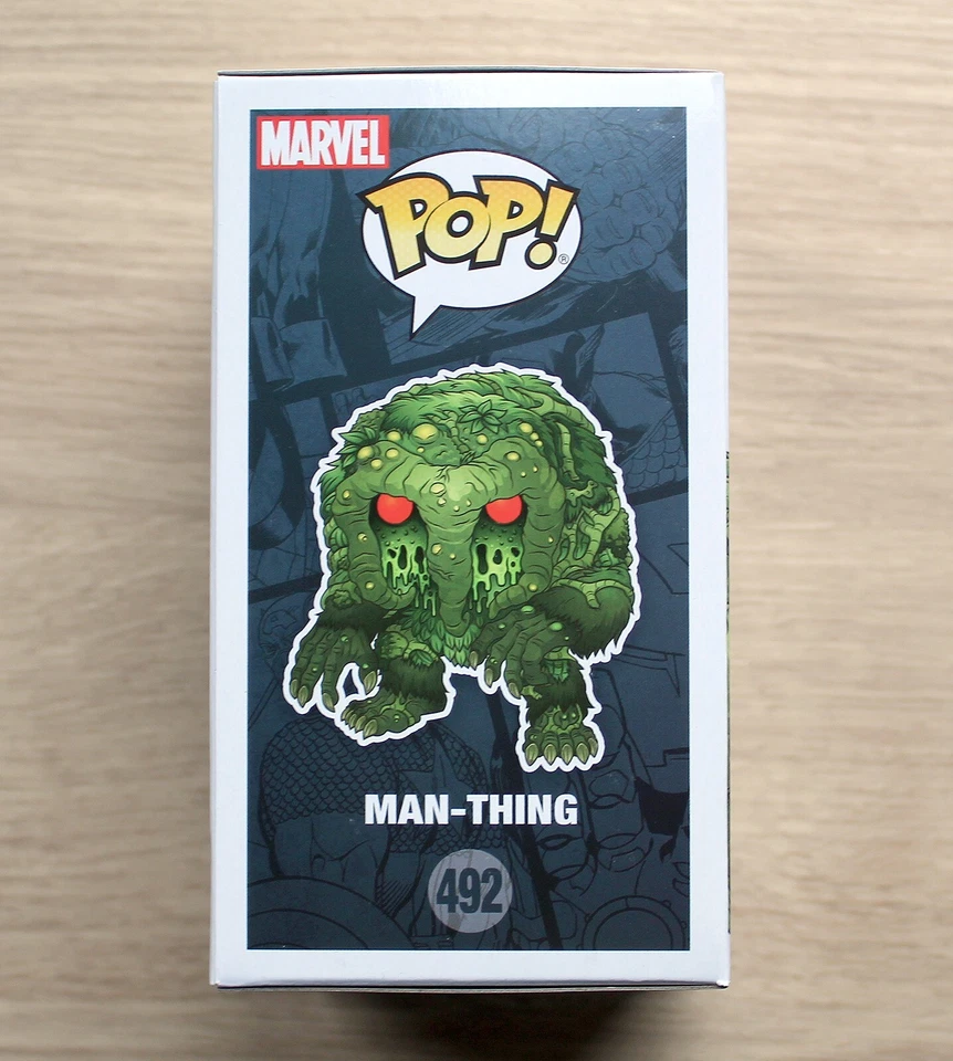Funko Pop Marvel Man-Thing SDCC + Free Protector - Image 4 of 4