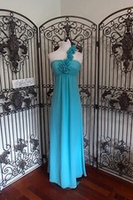 1276 BILL LEVKOFF SZ 8 220 TIFF FORMAL LENGTH PROM GOWN DRESS