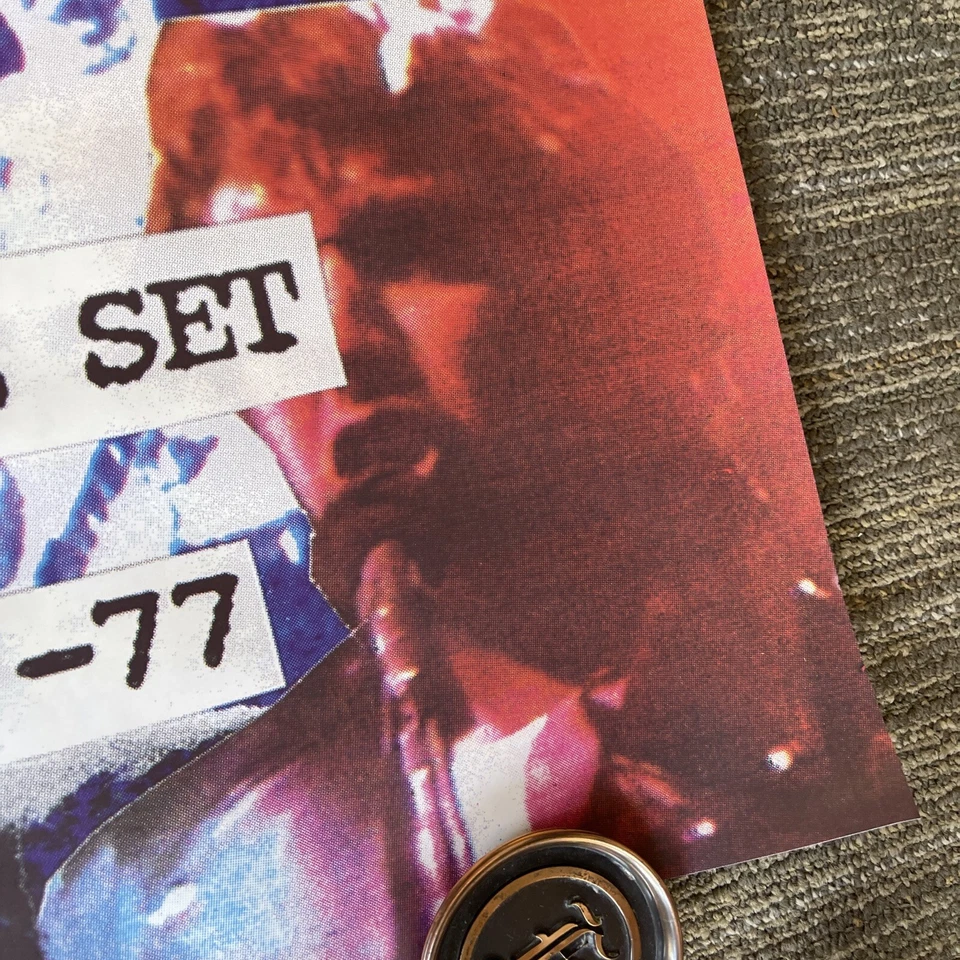 Pôster promocional anos 90 Sex Pistols Record Store metrô conjunto ao vivo Trondheim 1977 60” #4 - Imagem 4 de 4