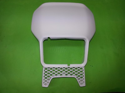 @ Yamaha XT600 XT 1VJ 2KF Tenere Lampenmaske Maske Scheinwerfermaske weiß