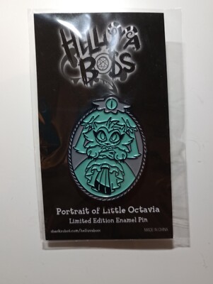 Helluva Boss Portrait Of Little Octavia Limited Edition Pin Official Pin