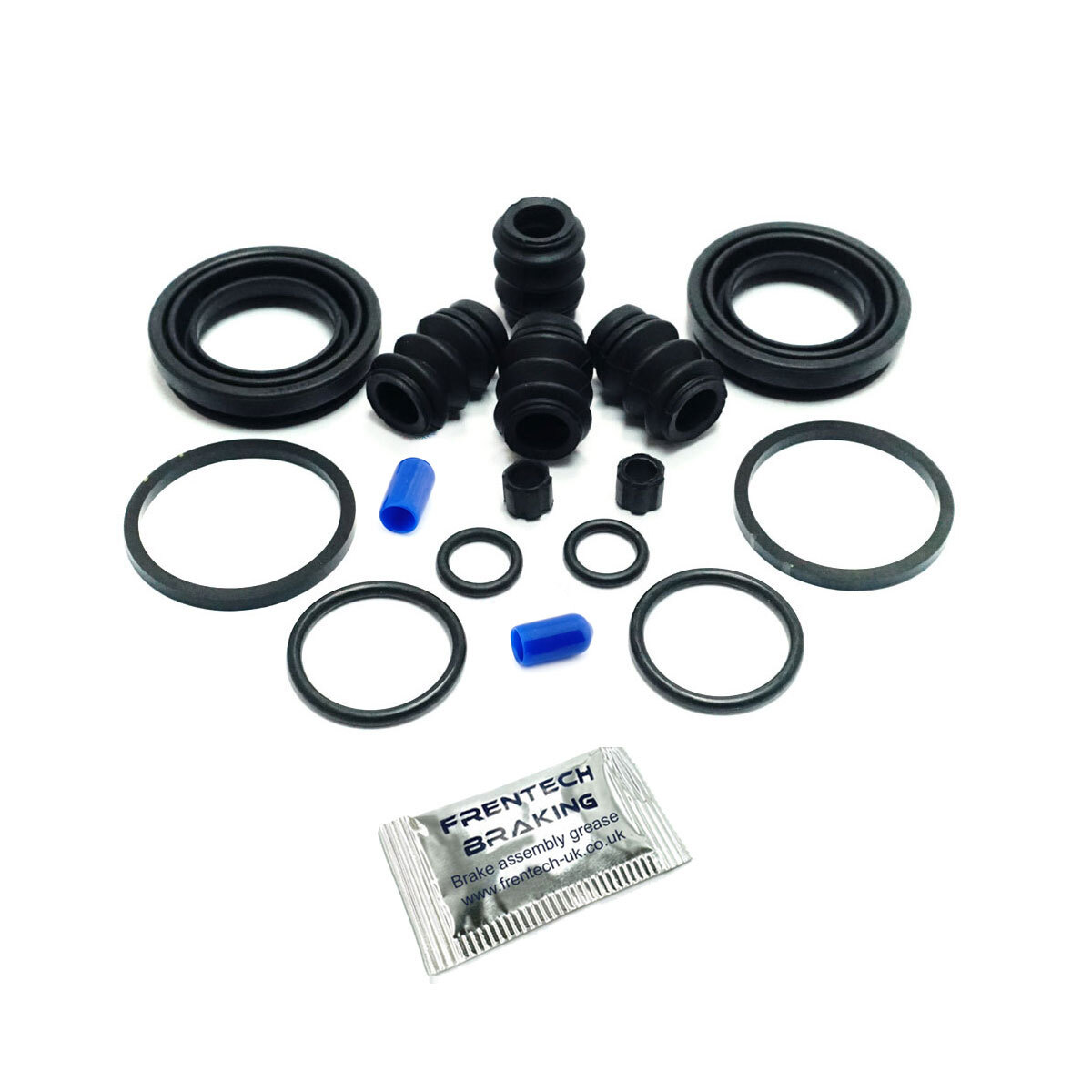 2x Rear Brake Caliper Repair Kits & Pistons For Hyundai i40 (20112019