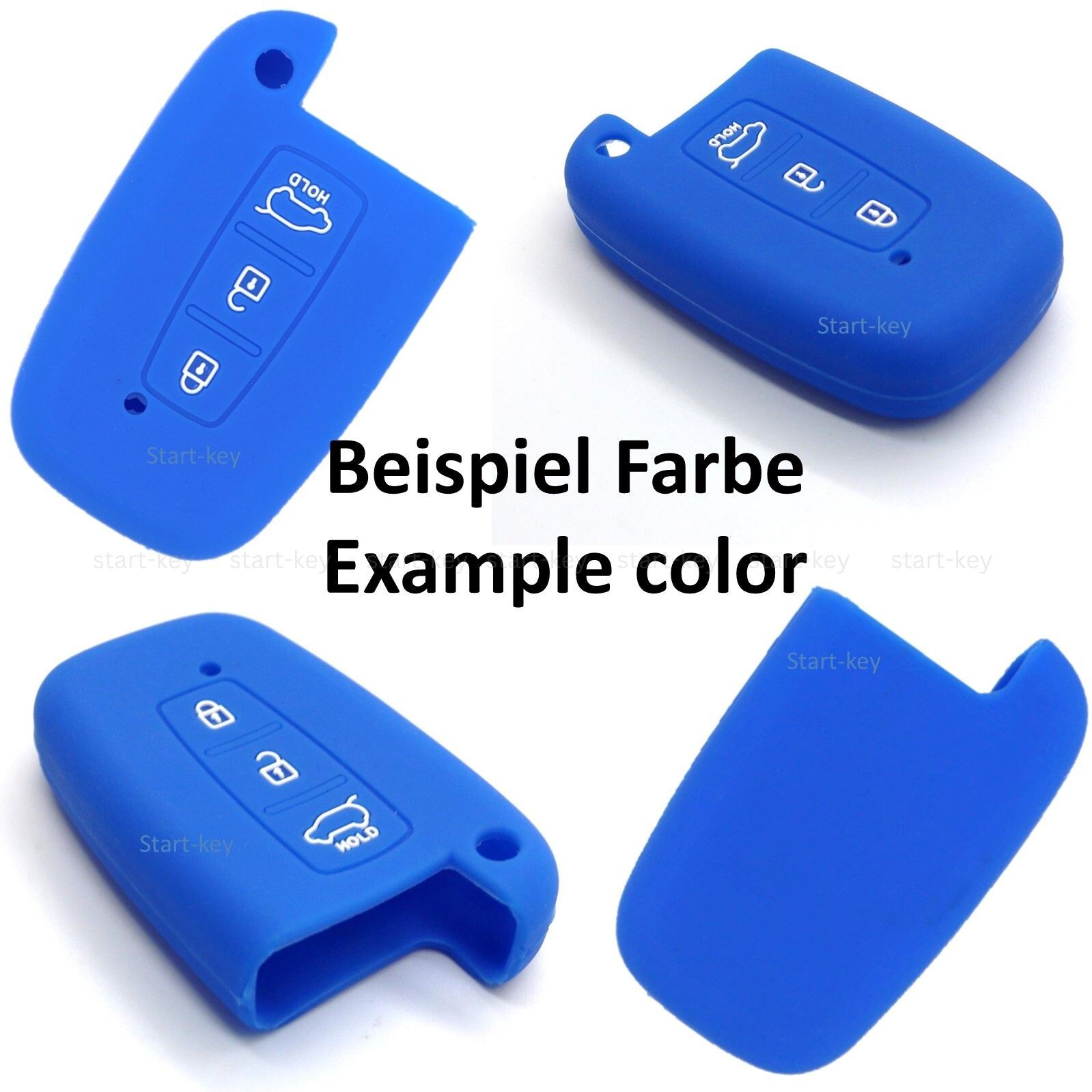 Funda Plegable De Repuesto Para Llave De Hyundai Y Kia - 3 Botones, Incluye Destornillador