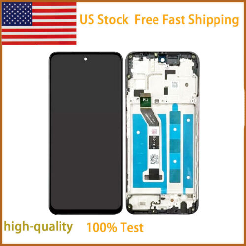 For Motorola Moto G Power 5G 2024 XT2415-1 6.7" LCD Touch Screen Digitizer Frame