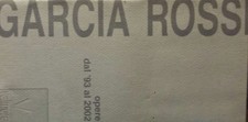 HORACIO GARCIA ROSSI : CATALOGO DEL 2002
