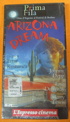 ARIZONA DREAM DI EMIR KUSTURIKA VHS 1993 L'ESPRESSO CINEMA PRIMA FILA SIGILLATO - Foto 1 di 1