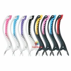 x4pcs PENGUIN CLIP Professional Hairdressing Salon Sectioning Clips Black/White