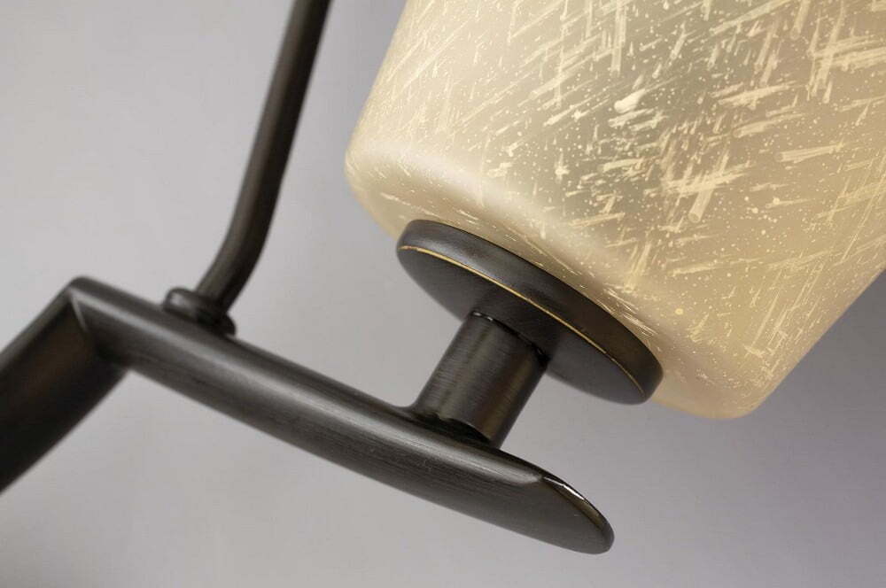 Bravo Collection One-Light Brushed Nickel Etched Glass Modern Bath Vanity Light