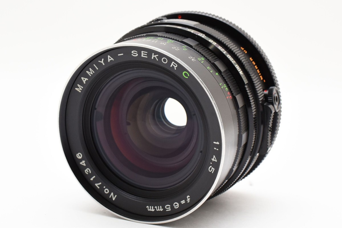 MAMIYA マミヤ SEKOR C 65mm f4.5 #n18 NEAR MINT] Mamiya Sekor C 65mm F/4.5 Wide Angle MF Lens For