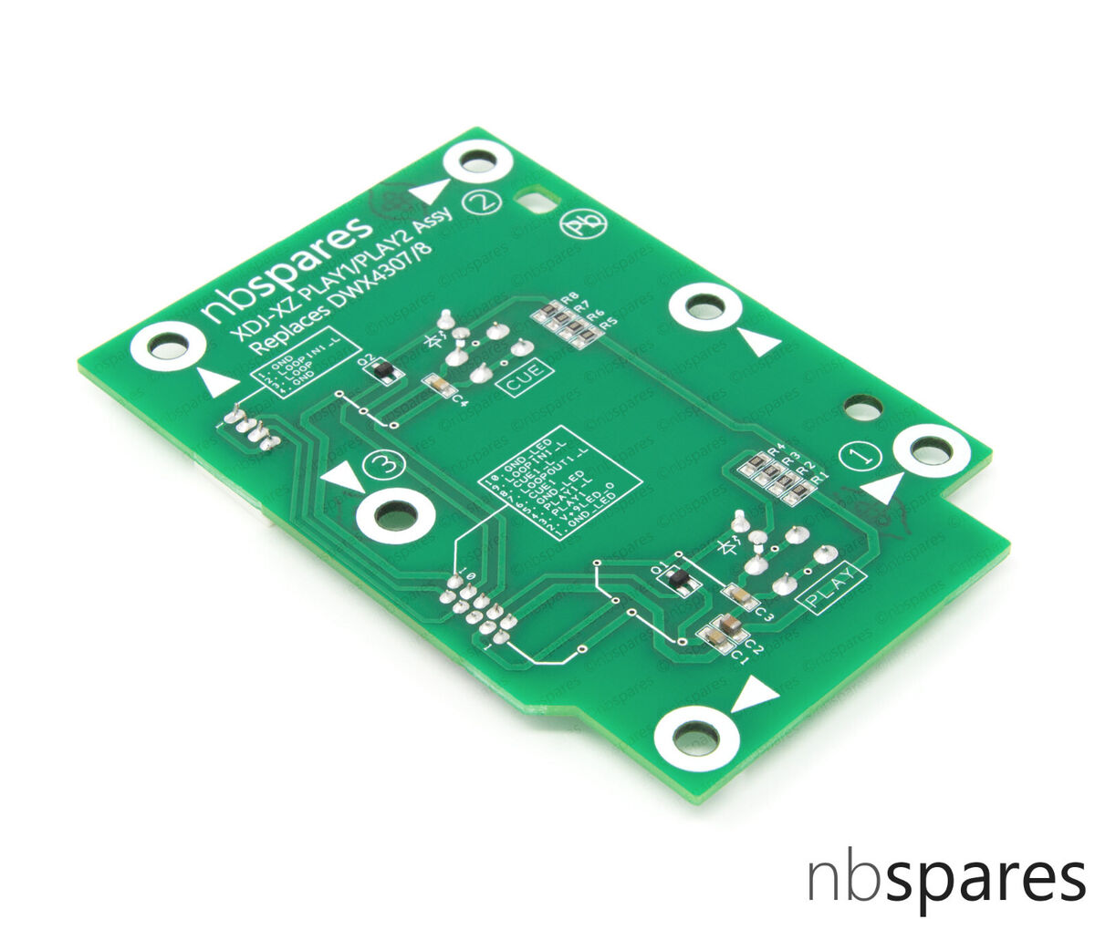 Play Pause Cue Switch PLAY1 PLAY2 Assy PCB for Pioneer XDJ-XZ DWX4307 / DWX4308 | eBay Play Pause Cue Switch PLAY1 PLAY2 Assy PCB for Pioneer XDJ-XZ DWX4307 / DWX4308 | eBay
