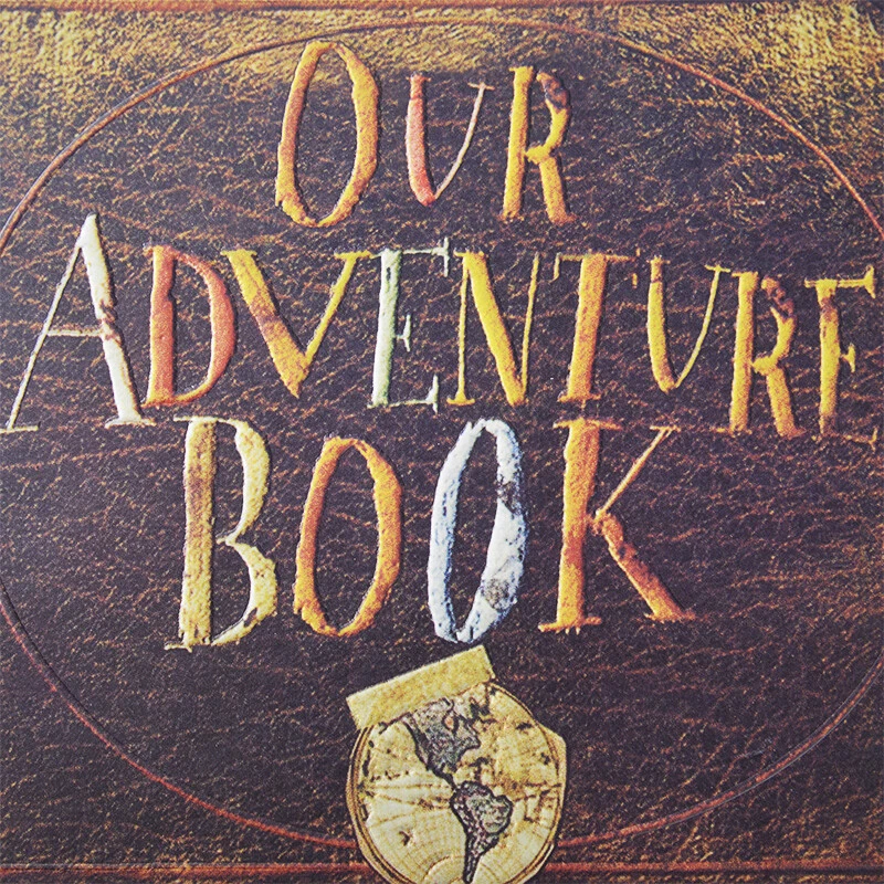 Álbum de fotos Pixar Movie Up Our Adventure Book hágalo usted mismo álbum de recortes Mis recuerdos de viaje Foto 4 de 4