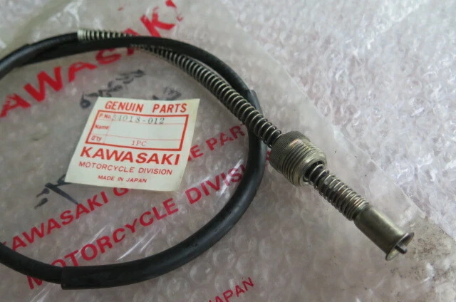 TACÔMETRO KAWASAKI KE250 KH250 S1 S2 S1B 54018-012 GENUÍNO NOS JAPÃO - Imagem 2 de 4