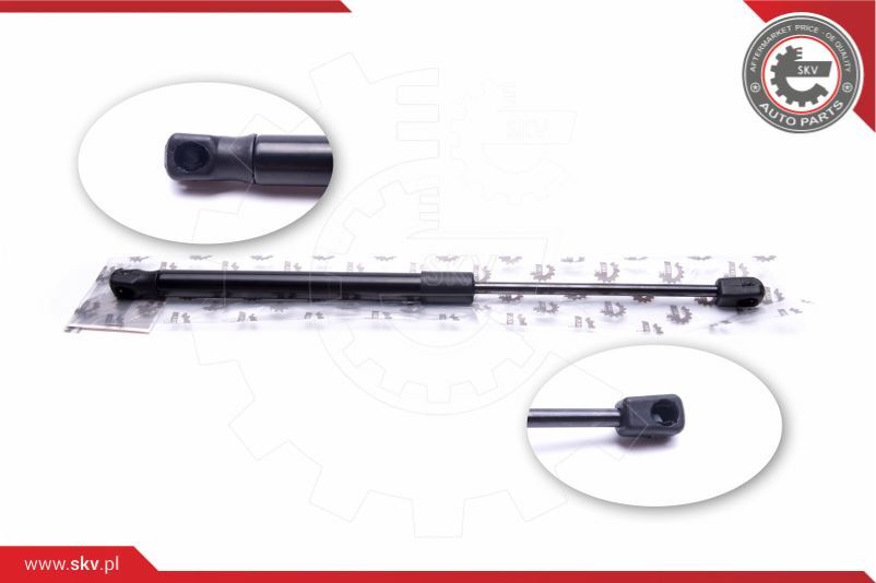 Gas spring hood lifter SKV for VW Multivan V Transporter V VI; 7H0823359A