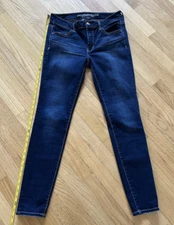 American Eagle Outfitters Jegging, US size 8, dark blue color, women