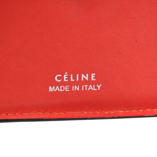 CELINE Small Folded Multi-Function Wallet Leather… - image 3