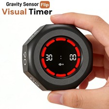 Cube Timer for Adults, Gravity Sensor Flip Time Manager for Productivity  ADHD
