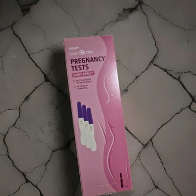 amazon Basic Care Schwangerschafts-Frühtest | 3 Stück