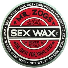 Sex Wax OJ Single Bar Clear Warm Water