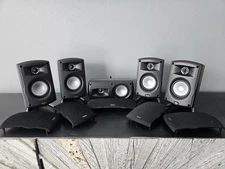 (5) Klipsch ProMedia 5.1 Ultra Satellite Speakers Set Of 5 Untested Used