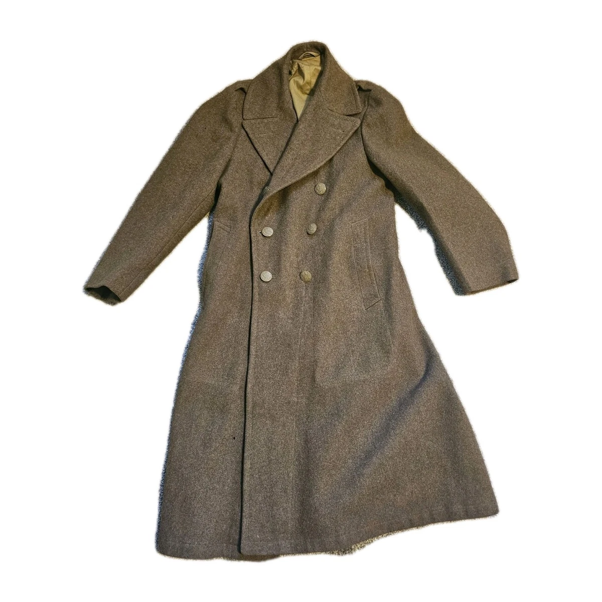 Army Trench Coat In Original Ww2 Collectible Us Uniforms for sale
