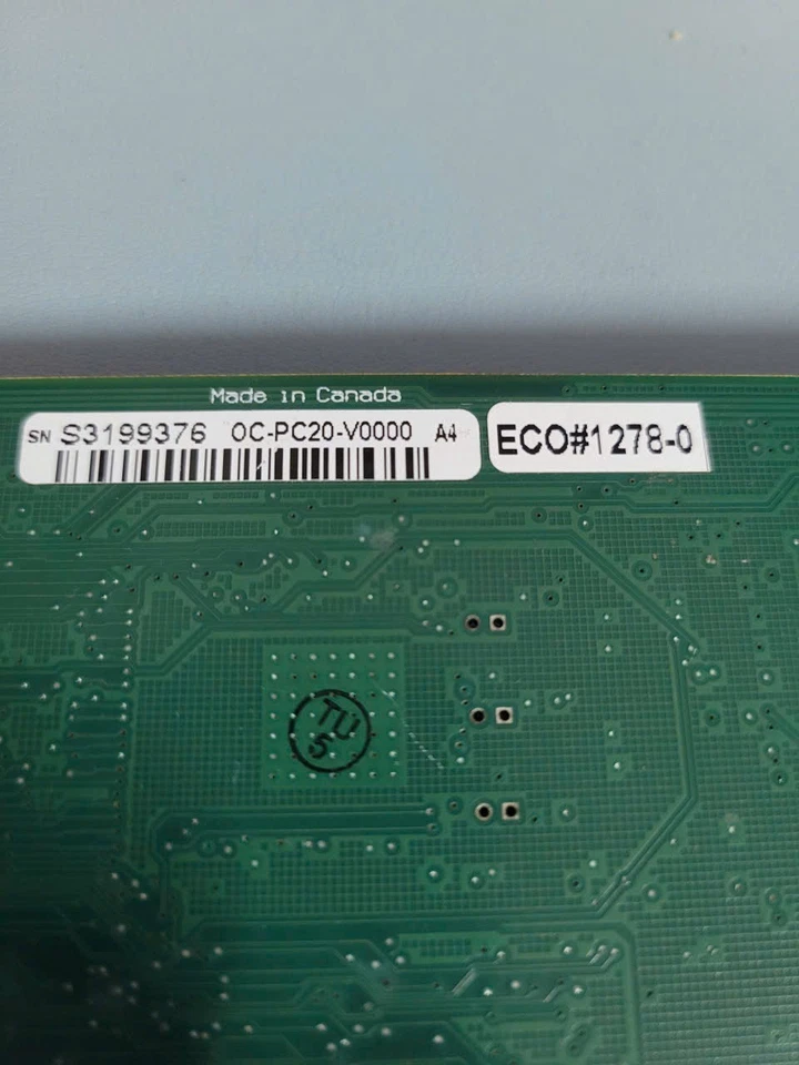 Teledyne Dalsa CORECO iMAGING OC-PC20-V0000 ECO#1278-0 Frame Graber card - Image 4 of 4