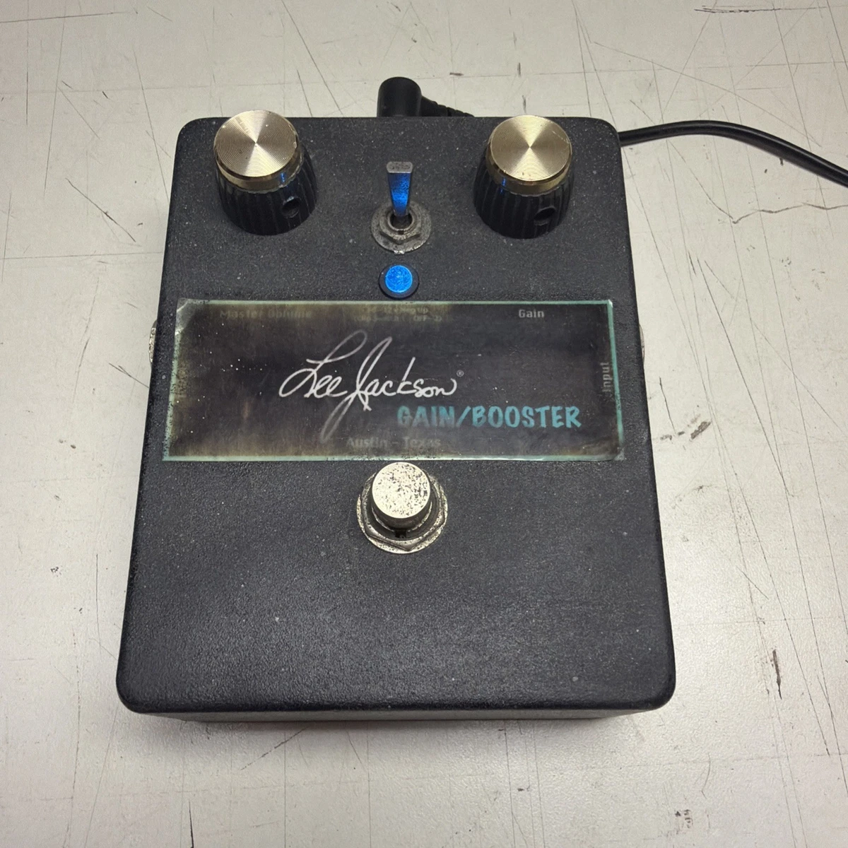 ギター Lee Jackson Active Gain GAIN/BOOSTER Lee Jackson Preamp Gain Booster Guitar Amp Pedal Distortion