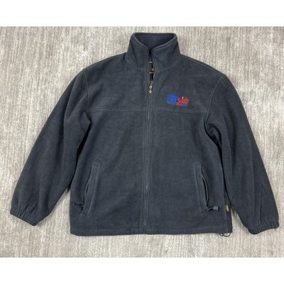 Baru Sport Mens Sweater Large Gray Full Zip Long Sleeve Pullover Life South Bloo