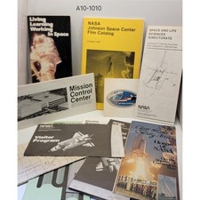 Vtg NASA Johnson Space Center 1981-1982 Ephemera Lot Space Shuttle STS-3 STS-4