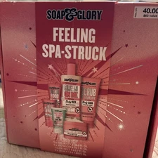SOAP AND GLORY FEELING SPA-STRUCK Gift Set Free Shipping! Holiday Christmas