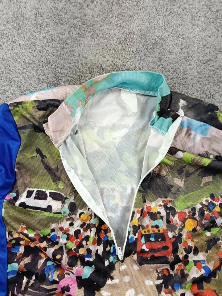 maillot velo homme taille L -36 7853 cyclisme route Tour de France 2001 retro - Photo 4/4