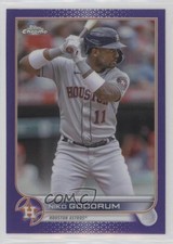 2022 Topps Chrome Update Purple Refractor Niko Goodrum #USC8 0g76