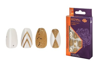 Royal Prestige Collection Nägel zum Aufkleben - Chevron Sarg