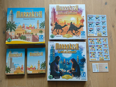 Marrakesh Essential Edition + Camels Nomads + Gems Experts + Queenies + Storage