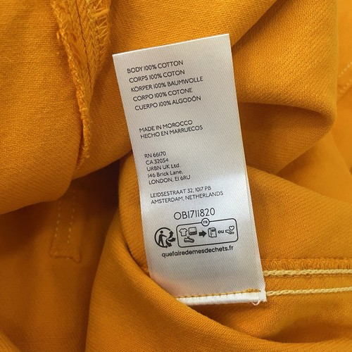 Nuevo con etiquetas Mono Free People We The Free High Roller Vitamina C Naranja Talla Grande - Imagen 15 de 15