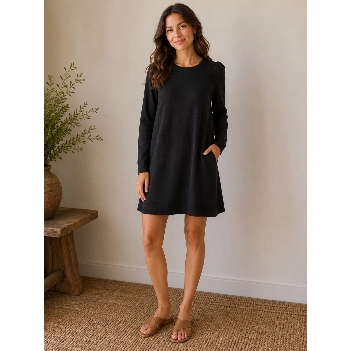 asos oversized sweater dress ASOS Womens Oversized Sweater Dress Size 2 Item- 0131
