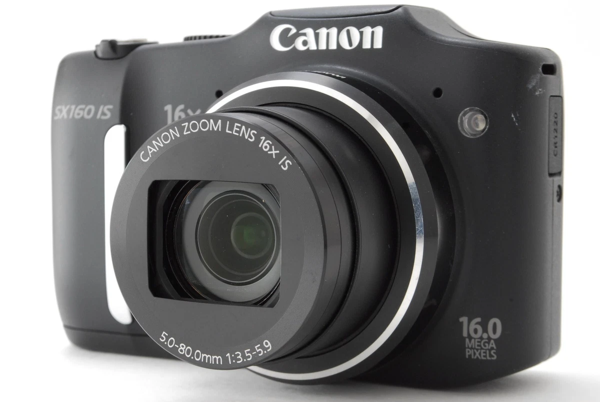 Цифровые фотоаппараты Canon PowerShot SX160 IS - огромный выбор по