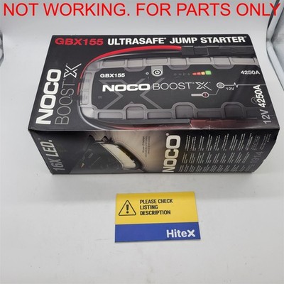 NOCO Boost X GBX155: 4250A UltraSafe Jump Starter   12V [GBX155] -NOT WORKING-