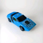 1972 Lesney Matchbox SuperFast Diecast Car No.VIII BLACK WIDOW