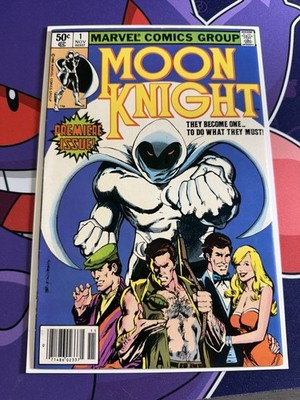 MOON KNIGHT #1 (1980) NEWSSTAND, 1st Bushman, Doug Moench, Bill Sienkiewicz